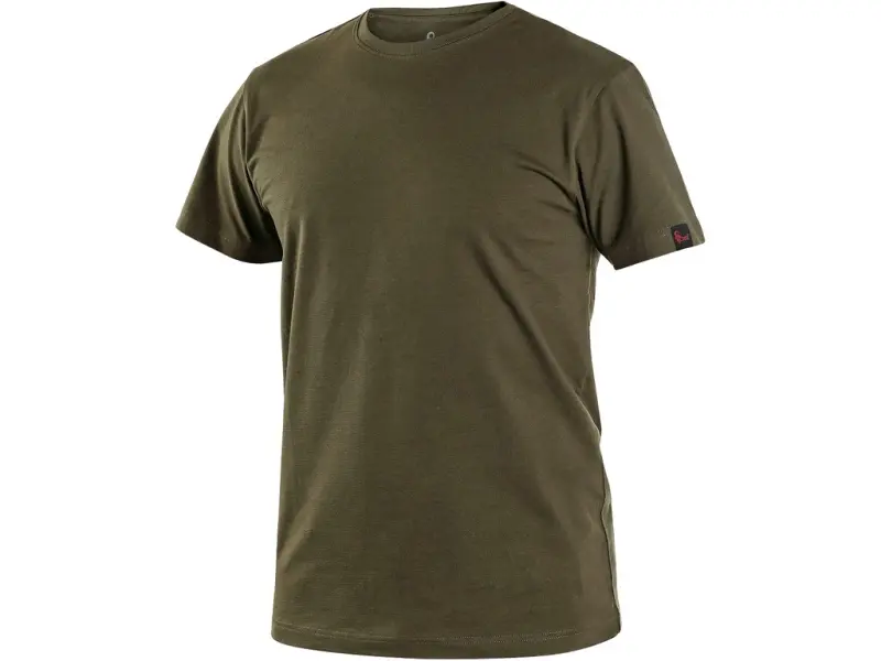Tričko CXS NOLAN, krátký rukáv, khaki, vel. 3XL